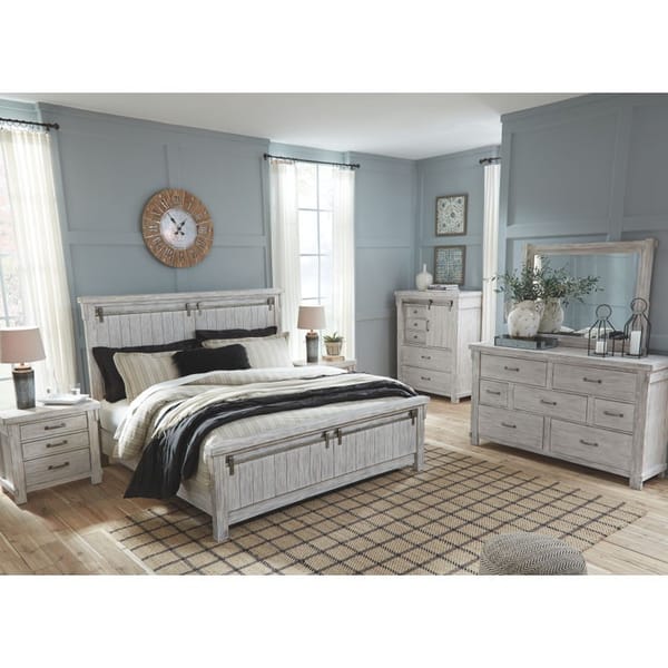 Ashley Bedroom King Panel Bed B740-58-56-97