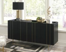 Ashley Living Room Brentburn Accent Cabinet A4000260
