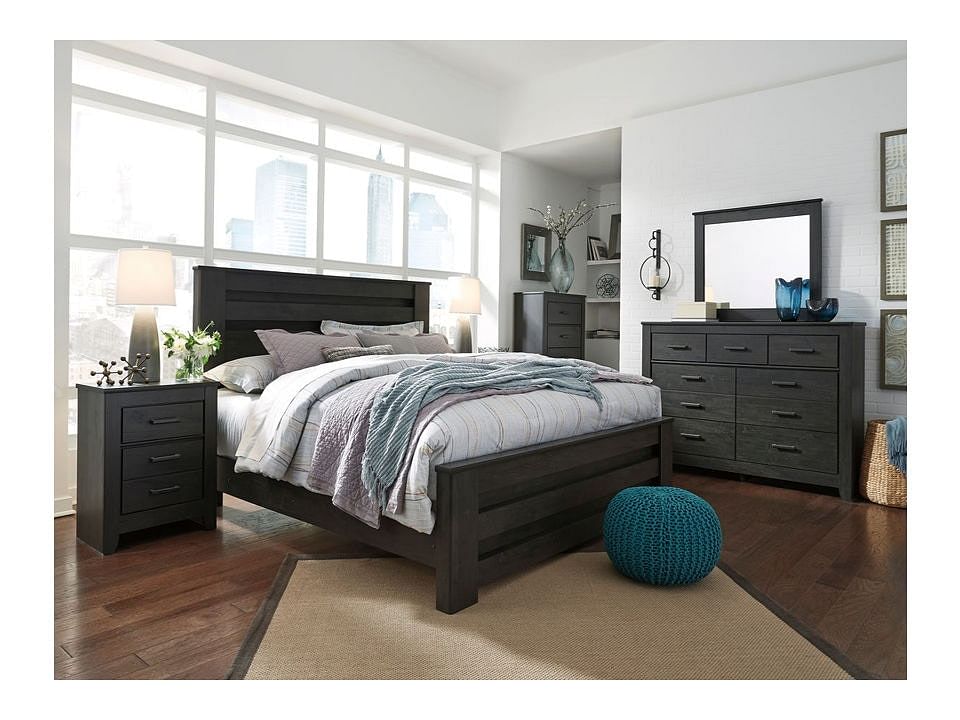 Ashley Brinxton 8 Piece King Bed Set - Portland, OR | Key Home Furnishings
