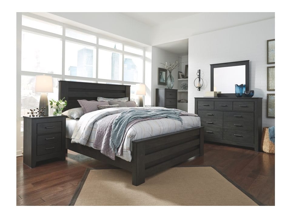 Ashley Brinxton 6 Piece King Bed Set - Portland, OR | Key Home Furnishings