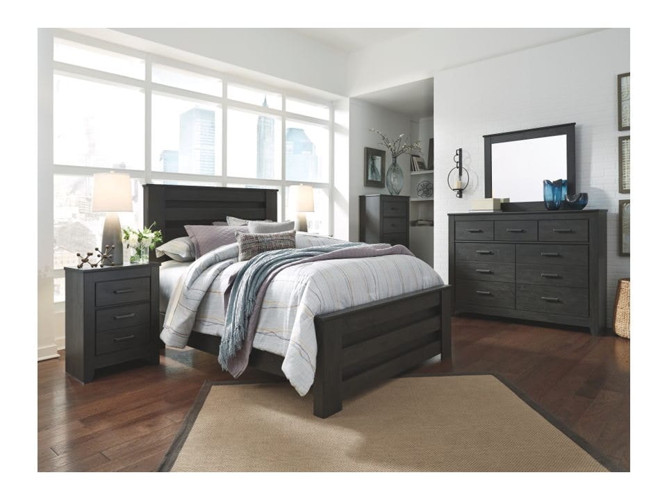 Ashley Brinxton 7 Piece Queen Bed Set - Portland, OR | Key Home Furnishings