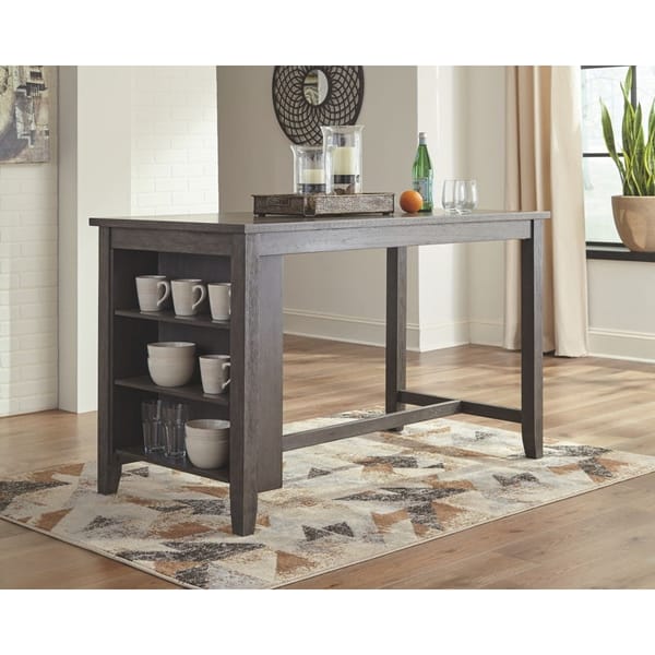 Ashley Dining Room 5 Piece Rectangular Counter Dining Set D388-13-024-4