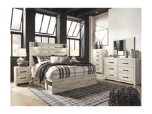Ashley Bedroom 10 Piece King Panel Bed with 2 Storages Set B192-31-36-46-58-56-60-2-92-2-B100-14