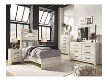 Ashley Bedroom 7 Piece Twin Panel Bed Set B192-31-36-53-52-83-92-2