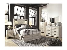Ashley Bedroom 9 Piece Queen Panel Bed with 2 Storages Set B192-31-36-57-54-60-2-92-2-B100-13