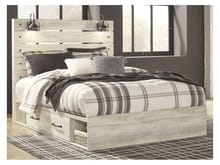 Ashley Bedroom Queen Panel Bed with Side Storage B192-57-54-160-B100-13