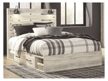 Ashley Bedroom Queen Panel Bed with 2 Storages B192-57-54-60-2-B100-13