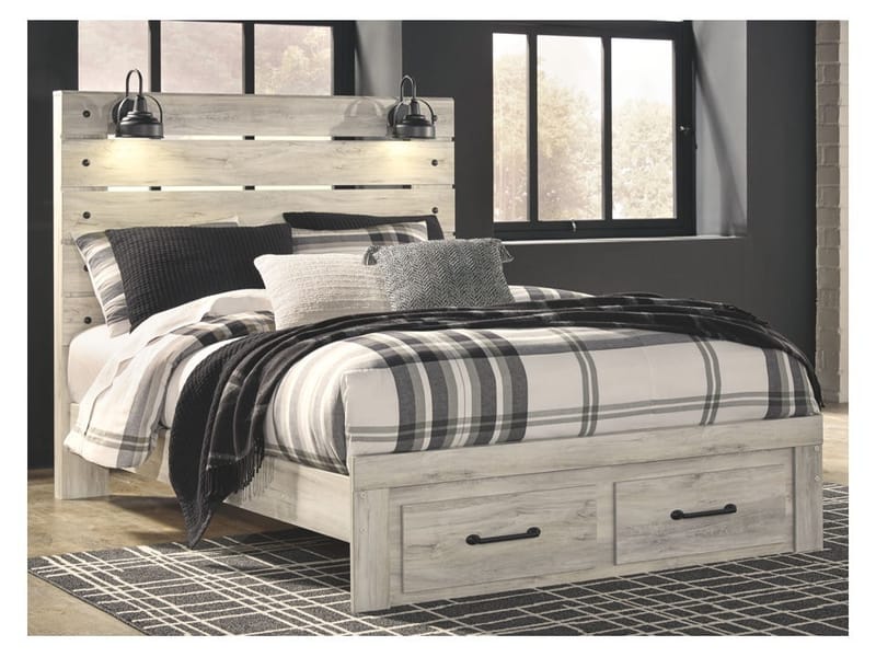 Ashley Bedroom Queen Panel Bed with Storage B192-57-54S-96