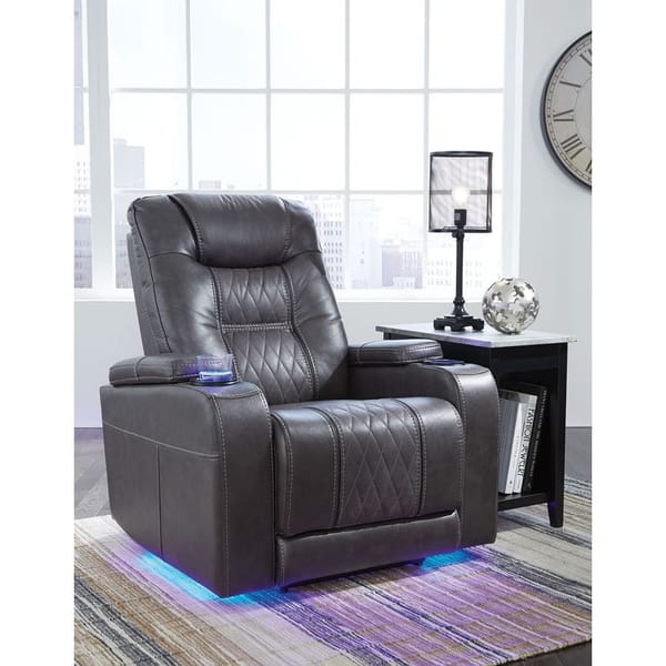 Ashley Living Room Power Recliner and ADJ Headrest 2150613