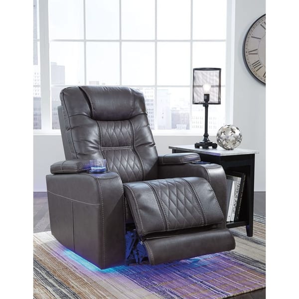 Ashley Living Room Power Recliner and ADJ Headrest 2150613