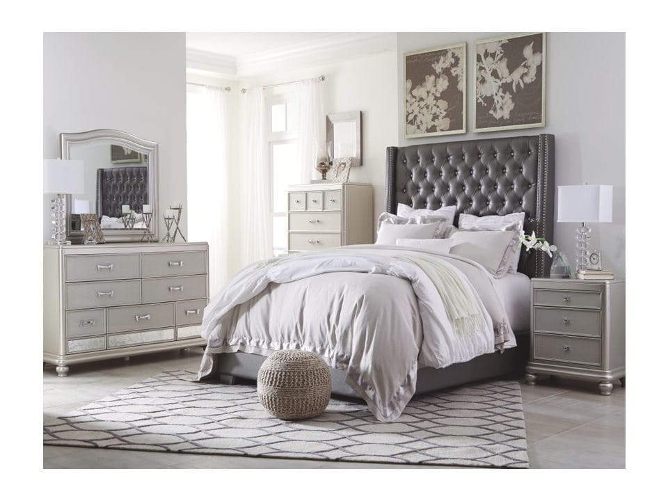 Ashley Coralayne 5 Piece King Bed Set - Portland, OR | Key Home Furnishings