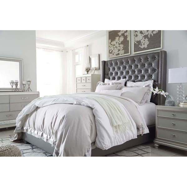 Ashley Bedroom King Upholstered Bed B650-78-76