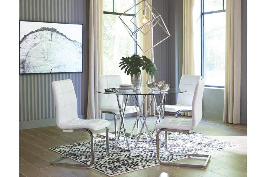 Ashley Dining Room Dining Upholstered Side Chair (QTY 4) D275-02