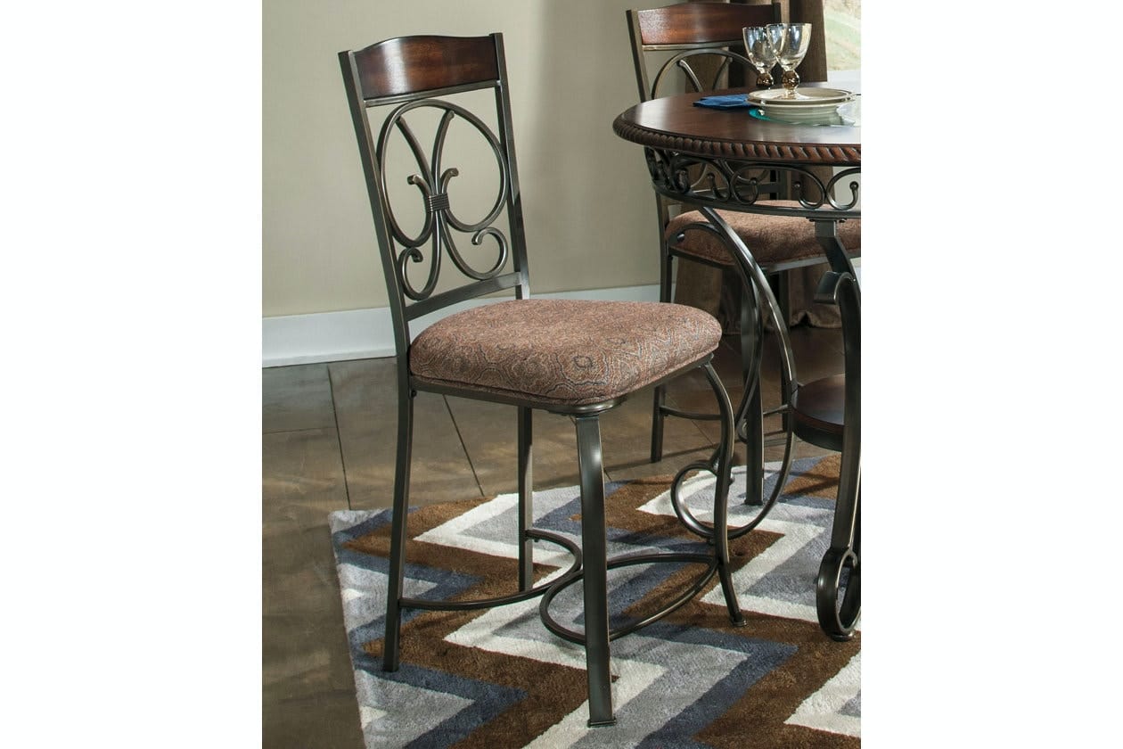 Ashley Bar and Game Room Upholstered Barstool (QTY...