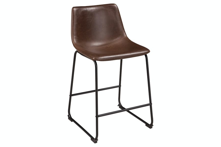 Ashley Bar and Game Room Centiar Counter Height Bar Stool (QTY 2) D372-124