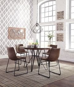 Ashley Centiar 5 Piece Round Dining Set - Portland, OR | Key Home Furnishings