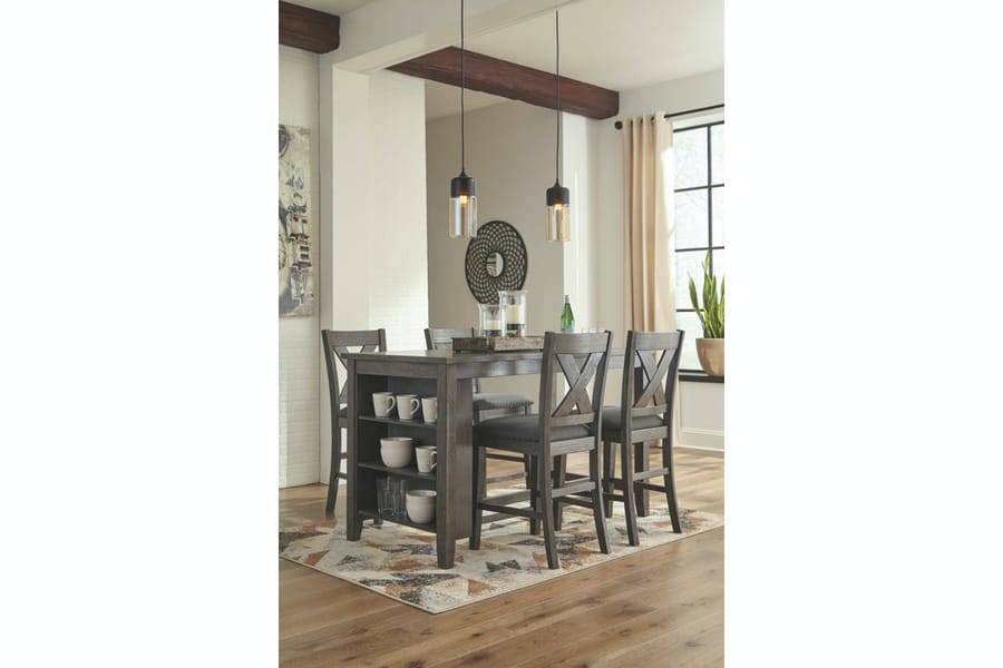 Ashley Dining Room Upholstered Barstool (QTY 2) D388-124