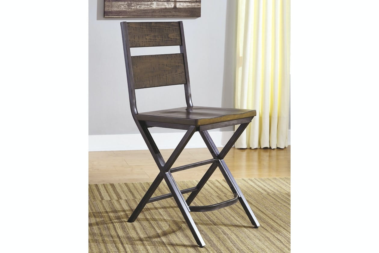 Ashley Bar and Game Room Barstool (QTY 2) D469-124