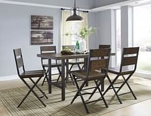 Ashley Kavara 7 Piece Rectangular Counter Dining Set - Portland, OR | Key Home Furnishings