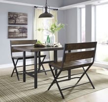 Ashley Kavara 3 Piece Rectangular Dining Set - Portland, OR | Key Home Furnishings