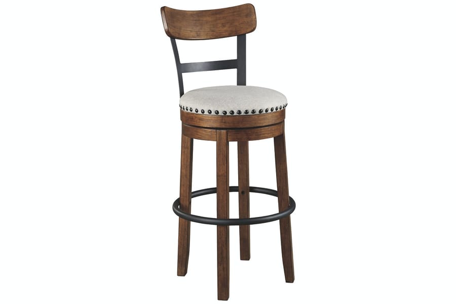Ashley Bar and Game Room Tall UPH Swivel Barstool (QTY 2) D546-430