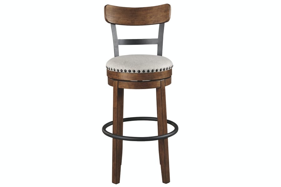 Ashley Bar and Game Room Tall UPH Swivel Barstool (QTY 2) D546-430