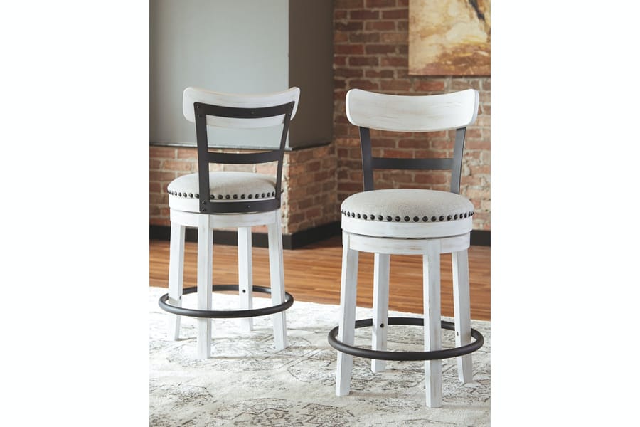 Ashley Bar and Game Room UPH Swivel Barstool (QTY 2) D546-524