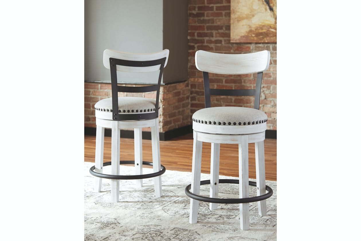 Ashley Bar and Game Room UPH Swivel Barstool (QTY 2) D546-524
