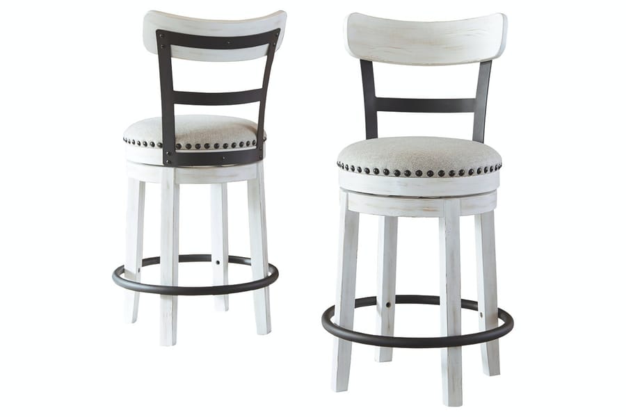 Ashley Bar and Game Room UPH Swivel Barstool (QTY 2) D546-524