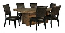 Ashley Sommerford 7 Piece Rectangular Dining Set - Portland, OR | Key Home Furnishings