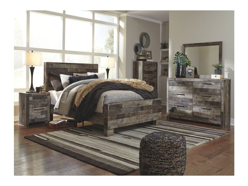 Ashley Bedroom 8 Piece Queen Panel Bedroom Set B200-31-36-46-57-54-96-92-2