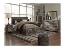 Ashley Bedroom 10 Piece King Panel Storage Bed Set B200-31-36-46-58-56S-60-2-92-2-B100-14