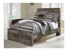 Ashley Bedroom Full Footboard Storage Bed B200-87-84S-89-B100-12