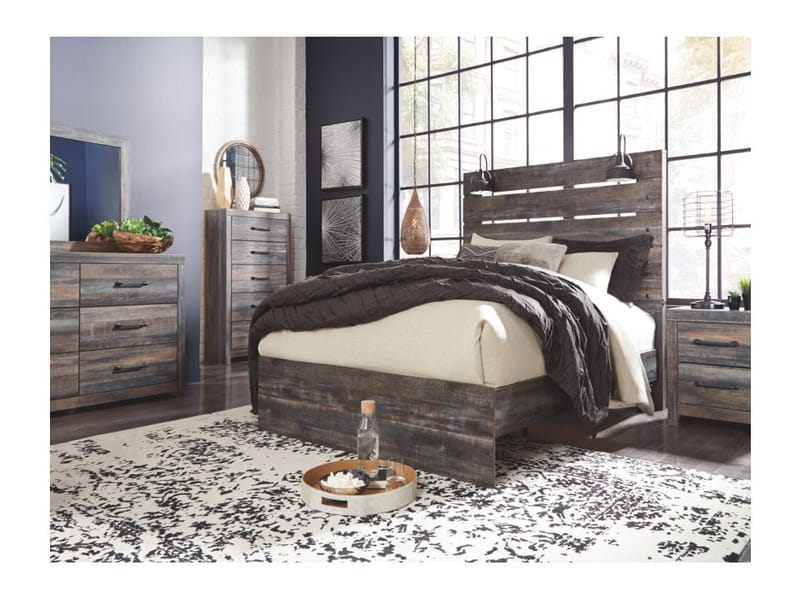 Ashley Bedroom 8 Piece Queen Panel Bed Set B211-31-36-46-57-54-96-92-2