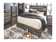 Ashley Bedroom 8 Piece Queen Panel Bed with Storage Set B211-31-36-57-54-160-B100-13-92-2
