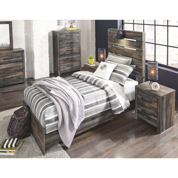 Ashley Bedroom Twin Panel Bed B211-53-52-83