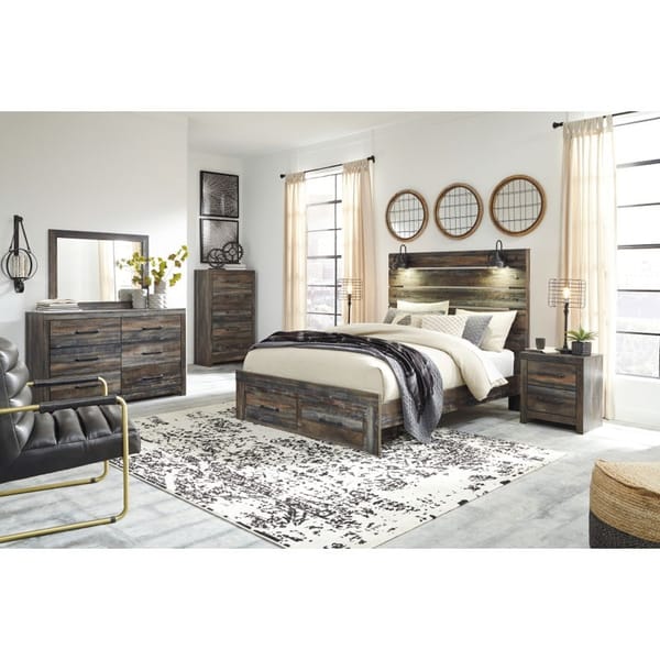 Ashley Bedroom Queen Panel Bed with Storage B211-57-54S-96