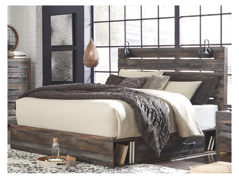 Ashley Bedroom King Panel Storage Bed B211-58-56-60-2-B100-14