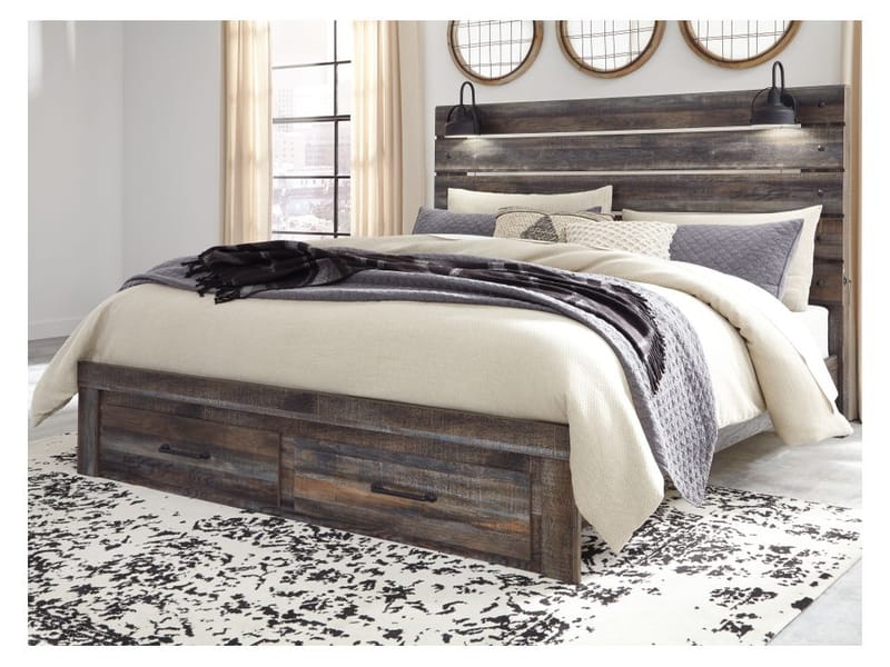 Ashley Bedroom King Panel Bed with Storage B211-58-56S-97