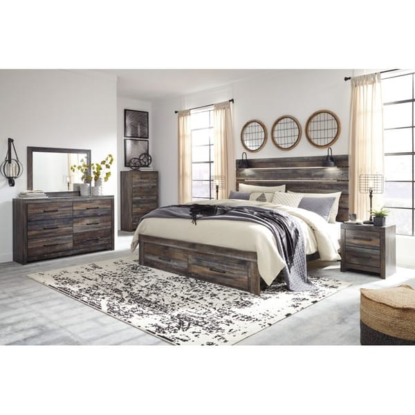 Ashley Bedroom King Panel Bed with Storage B211-58-56S-97