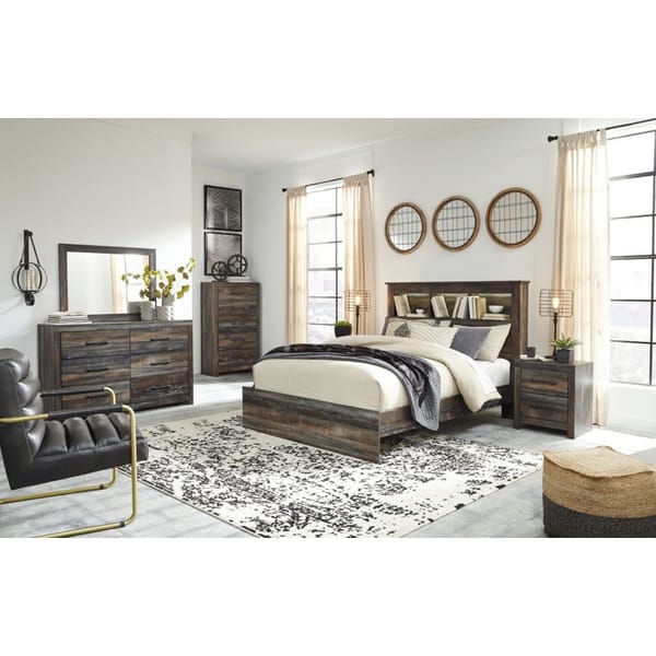 Ashley Bedroom Queen Bookcase Bed B211-65-54-96