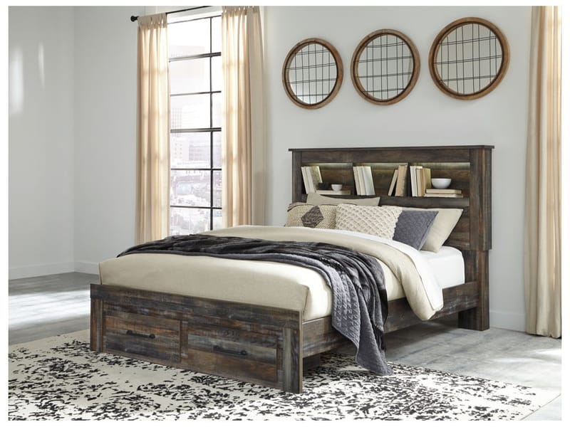 Ashley Bedroom Queen Bookcase Storage Bed B211-65-54S-96