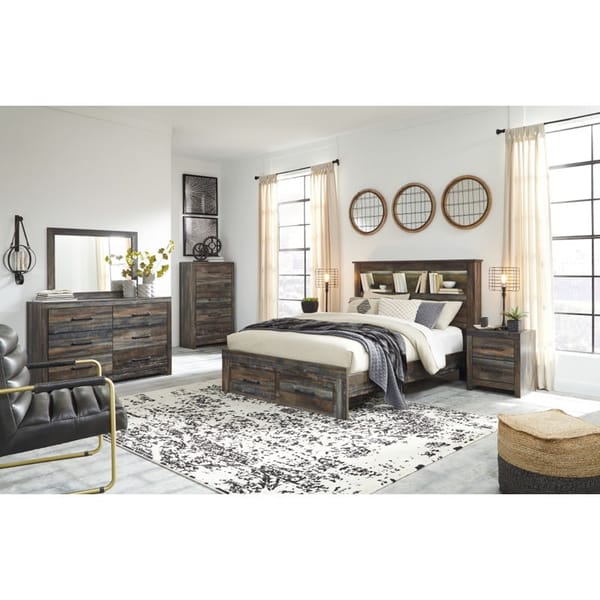 Ashley Bedroom Queen Bookcase Storage Bed B211-65-54S-96