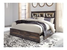 Ashley Bedroom King Bookcase Bed with Storage B211-69-56-160-B100-14