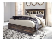 Ashley Bedroom King Panel Bookcase Bed B211-69-56-97