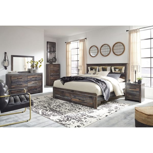Ashley Bedroom King Bookcase Storage Bed B211-69-56S-97