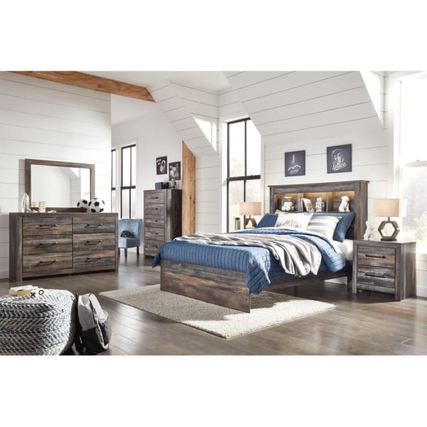 Ashley Bedroom Full Bookcase Bed B211-85-84-86