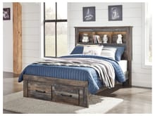 Ashley Bedroom Full Bookcase Storage Bed B211-85-84S-86