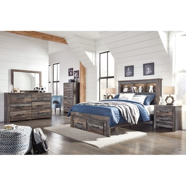 Ashley Bedroom Full Bookcase Storage Bed B211-85-84S-86