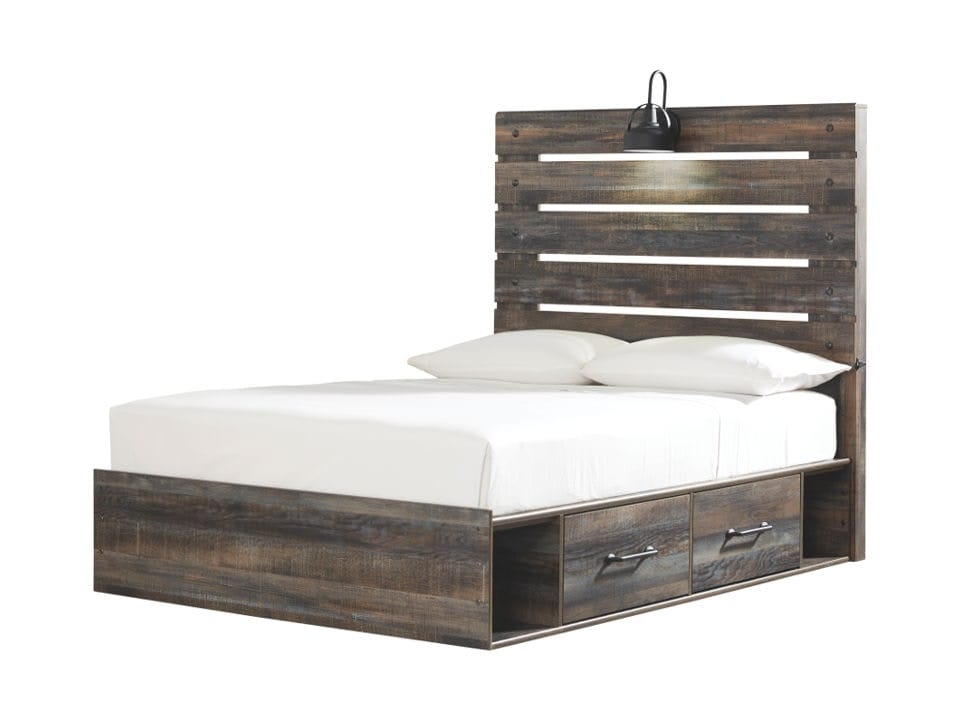 Ashley Bedroom Full Panel Bed with Storage B211-87...